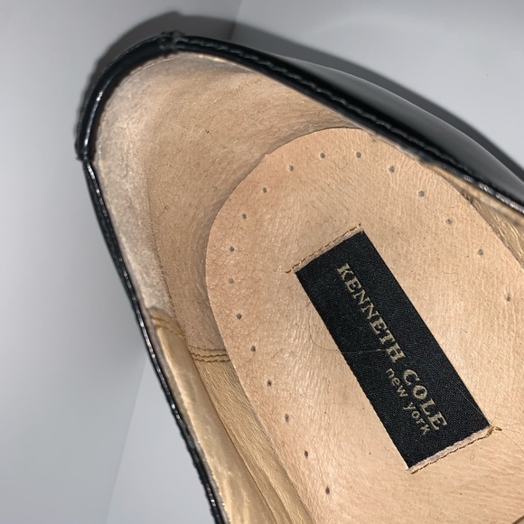 🛍 Kenneth Cole New York Men’s Black Leather Shoes - Picture 6 of 8